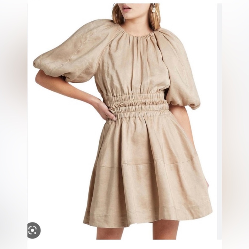 Aje SOLITUDE CUTOUT MINI DRESS